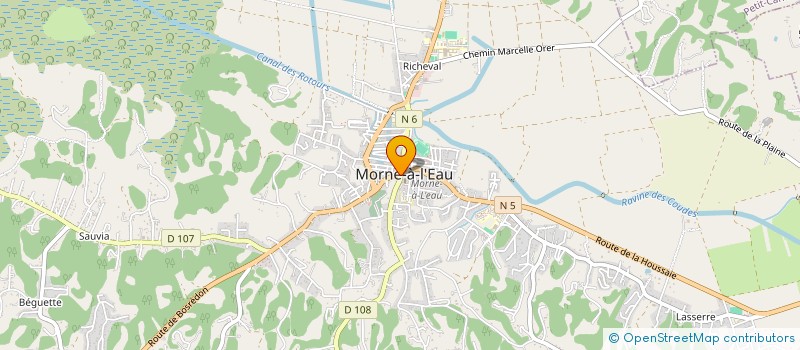 localisation de l'entreprise MONSIEUR LEON TOULOUCANON à MORNE A L EAU