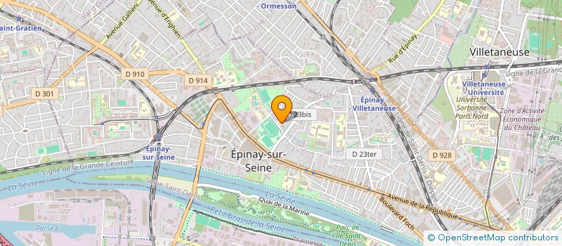 localisation de l'entreprise MONSIEUR LEON TSHIYAMU NKONGOLO KONI WA à EPINAY-SUR-SEINE