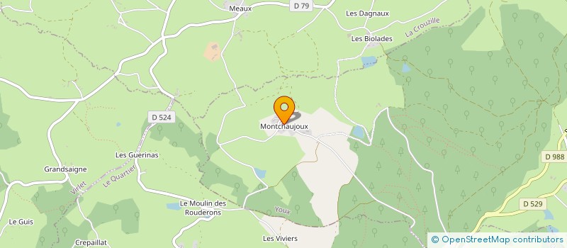 localisation de l'entreprise MONSIEUR LEON URSAT  YOUX