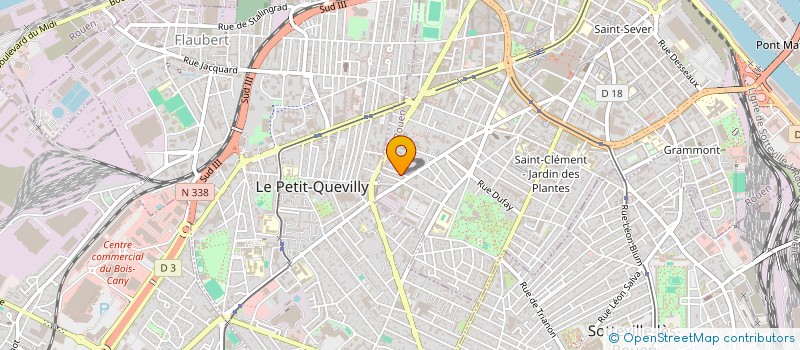 localisation de l'entreprise MONSIEUR LEON VERA-CRUZ à ROUEN