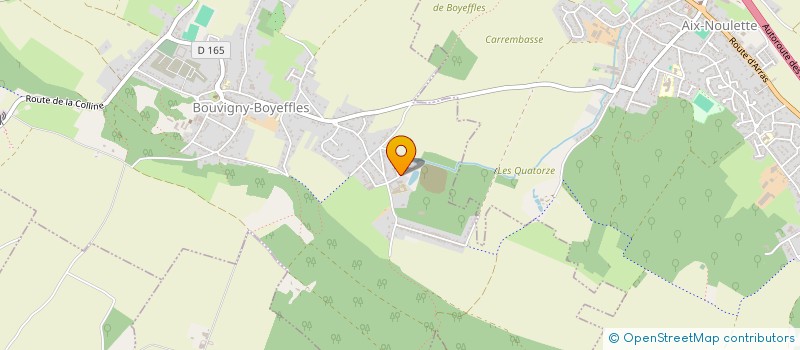 localisation de l'entreprise MONSIEUR LEON VERCAUTEREN  BOUVIGNY-BOYEFFLES