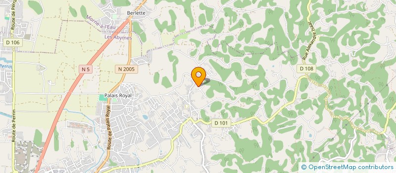 localisation de l'entreprise MONSIEUR LEON WALTER  LES ABYMES