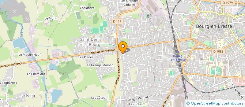 localisation de l'entreprise MONSIEUR LEON ZELMAR à SAINT-DENIS-LES-BOURG