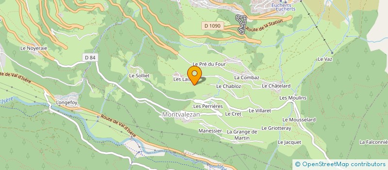 localisation de l'entreprise MONSIEUR LEONARD ACCORSI à MONTVALEZAN