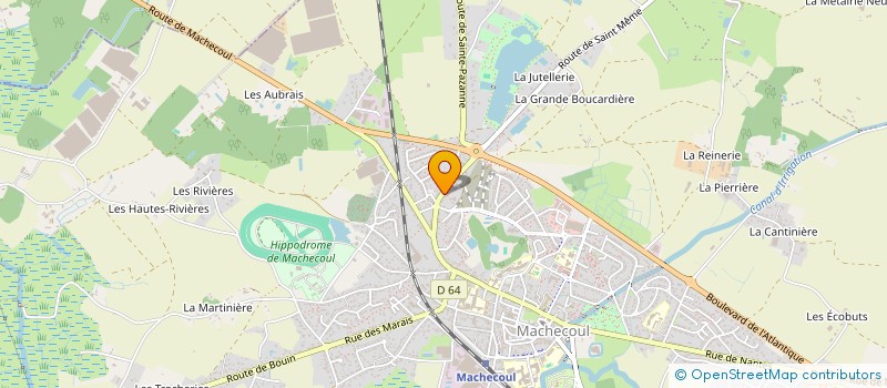 localisation de l'entreprise MONSIEUR LEONARD AIELLO  MACHECOUL-SAINT-MEME