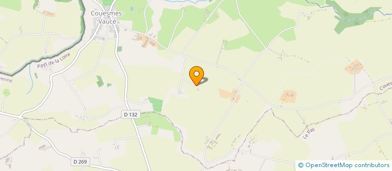 localisation de l'entreprise MONSIEUR LEONARD AMOS  COUESMES-VAUCE