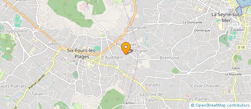 localisation de l'entreprise MONSIEUR LEONARD ASTOLFI à SIX FOURS LES PLAGES