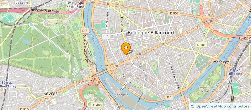 localisation de l'entreprise MONSIEUR LEONARD BAILLARGE à BOULOGNE-BILLANCOURT