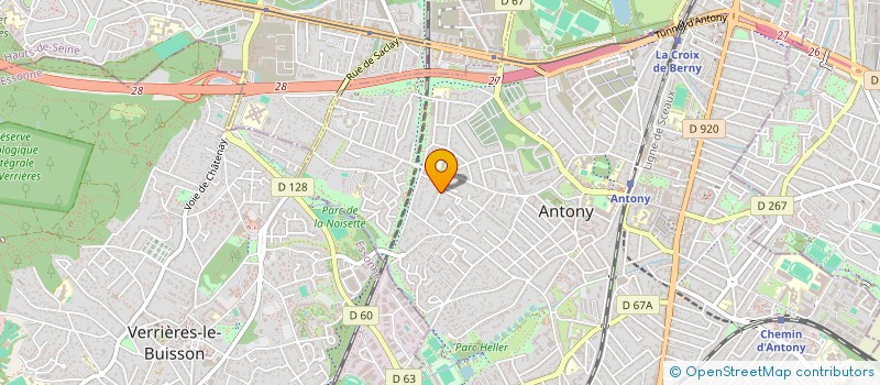 localisation de l'entreprise MONSIEUR LEONARD BARRAU à ANTONY