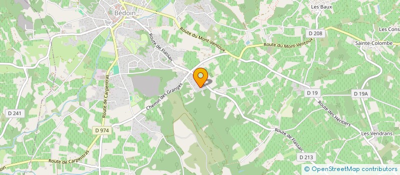 localisation de l'entreprise MONSIEUR LEONARD BARRIER  BEDOIN