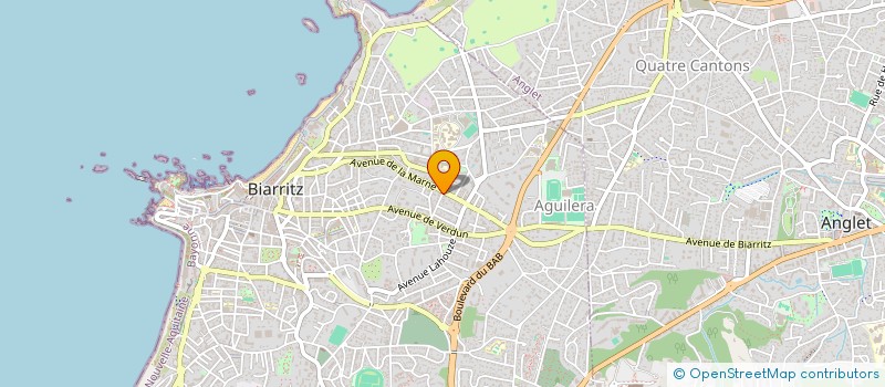 localisation de l'entreprise MONSIEUR LEONARD BLONDEEL à BIARRITZ