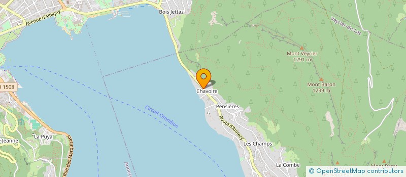 localisation de l'entreprise MONSIEUR LEONARD BRUN  VEYRIER-DU-LAC