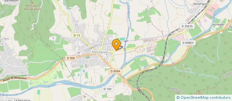 localisation de l'entreprise MONSIEUR LEONARD CALMES  HEREPIAN