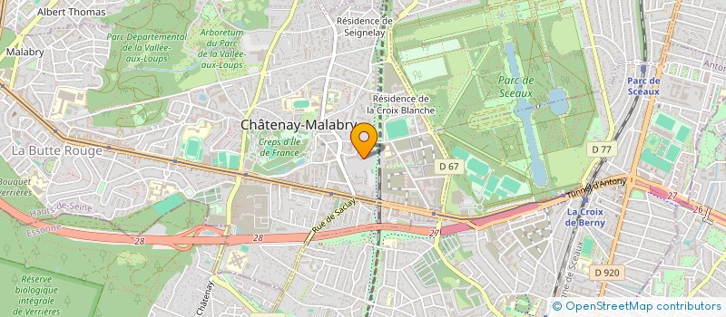 localisation de l'entreprise MONSIEUR LEONARD CAPALDI à CHATENAY-MALABRY
