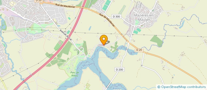 localisation de l'entreprise MONSIEUR LEONARD CHAUVELLIER à CHOLET