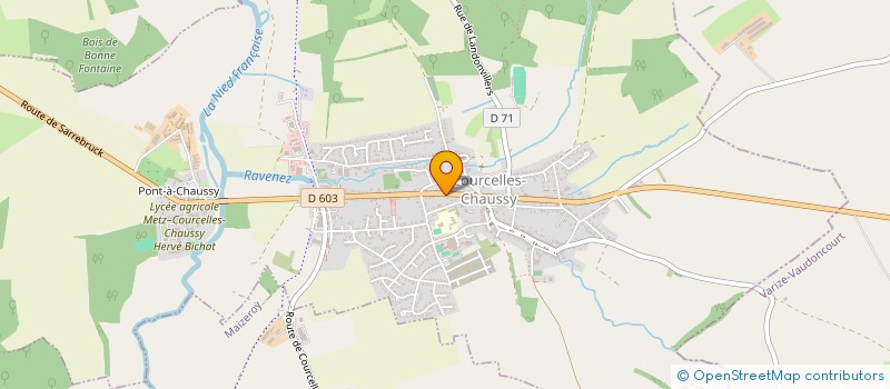 localisation de l'entreprise MONSIEUR LEONARD CHIAROTTO  METZ