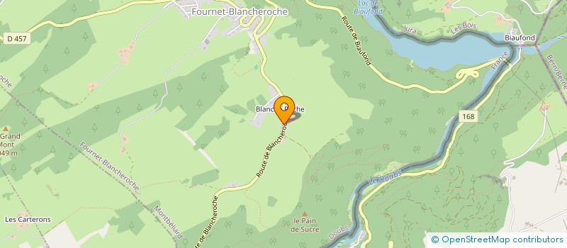 localisation de l'entreprise MONSIEUR LEONARD CHOPARD à FOURNET-BLANCHEROCHE