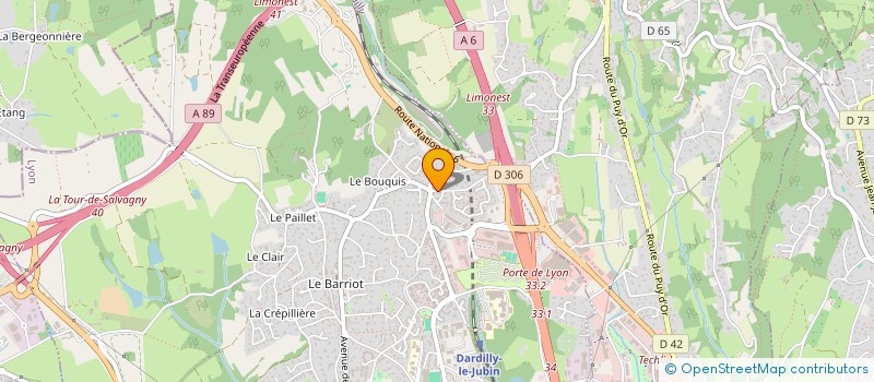 localisation de l'entreprise MONSIEUR LEONARD COTTE à LYON