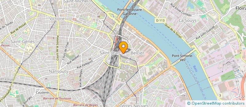 localisation de l'entreprise MONSIEUR LEONARD CROSS à BORDEAUX