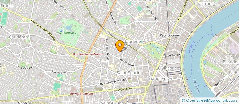 localisation de l'entreprise MONSIEUR LEONARD DE MARIN DE MONTMARIN  BORDEAUX