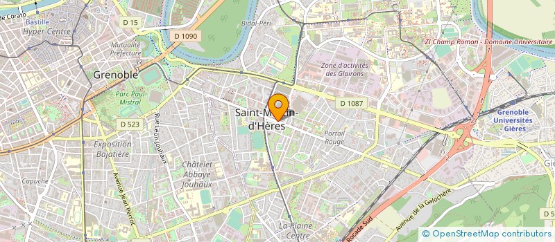 localisation de l'entreprise MONSIEUR LEONARD DULGHERU à SAINT-MARTIN-D'HERES