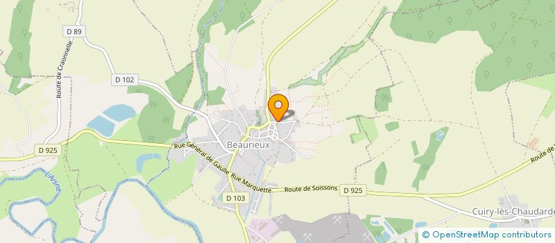 localisation de l'entreprise MONSIEUR LEONARD DURINGER à BEAURIEUX