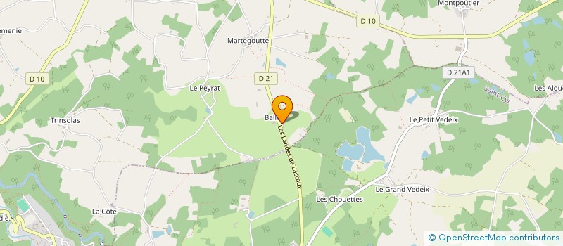 localisation de l'entreprise MONSIEUR LEONARD DURIS  SAINT-AUVENT