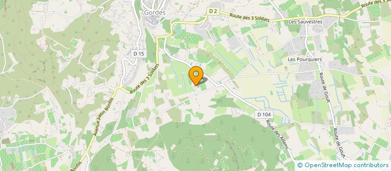 localisation de l'entreprise MONSIEUR LEONARD GALANTE  GORDES