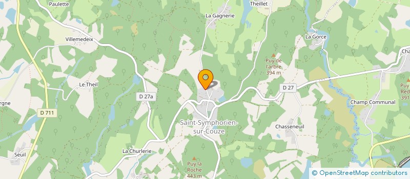 localisation de l'entreprise MONSIEUR LEONARD GANDOIS  NANTIAT