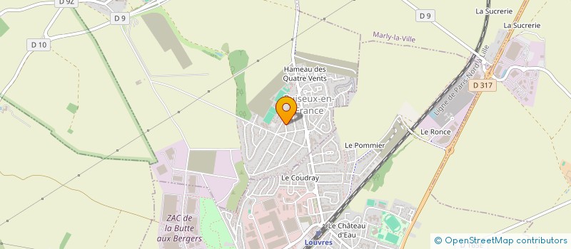 localisation de l'entreprise MONSIEUR LEONARD GONZALEZ  VILLERON