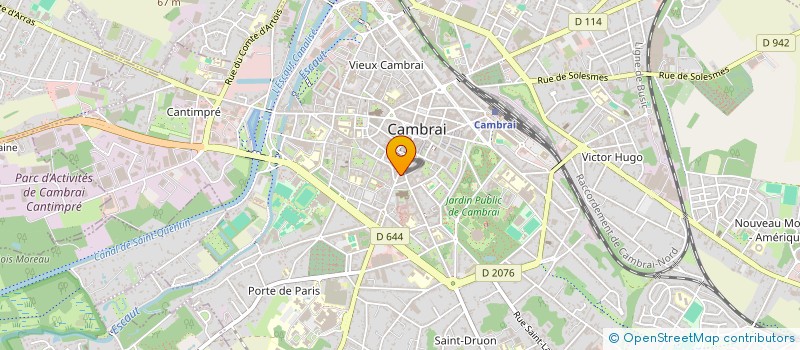 localisation de l'entreprise MONSIEUR LEONARD HA à CAMBRAI
