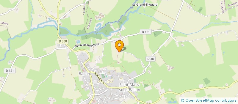 localisation de l'entreprise MONSIEUR LEONARD HABERT  BALLON-SAINT MARS