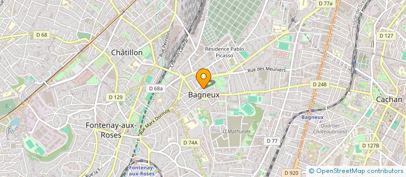 localisation de l'entreprise MONSIEUR LEONARD HORINCAR à BAGNEUX