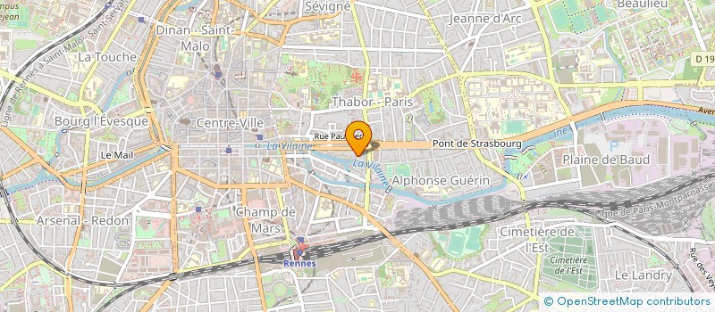 localisation de l'entreprise MONSIEUR LEONARD ILIE  RENNES