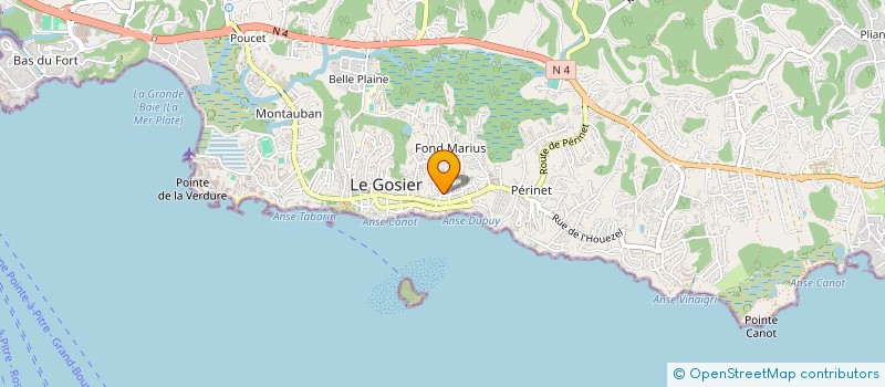 localisation de l'entreprise MONSIEUR LEONARD JACQUES à LE GOSIER