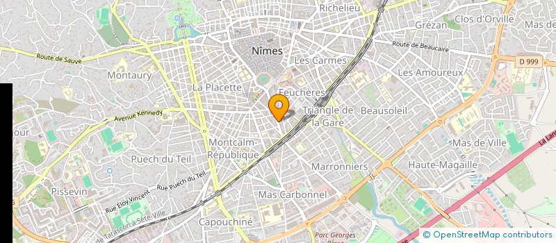 localisation de l'entreprise MONSIEUR LEONARD LAUB  NIMES