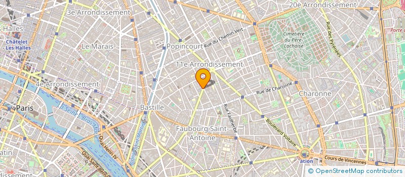 localisation de l'entreprise MONSIEUR LEONARD LEBOURCQ  PARIS