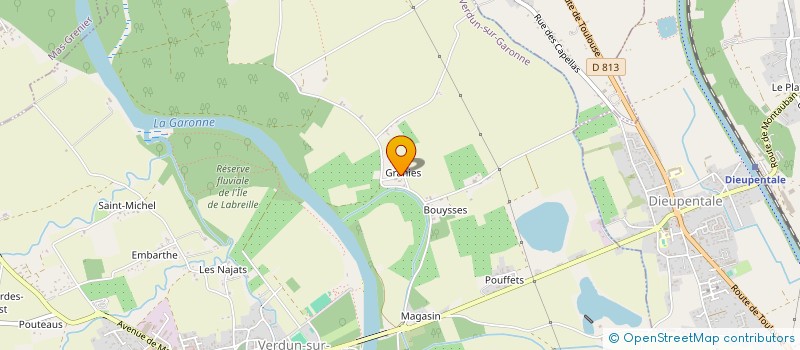 localisation de l'entreprise MONSIEUR LEONARD MORETTO à VERDUN-SUR-GARONNE