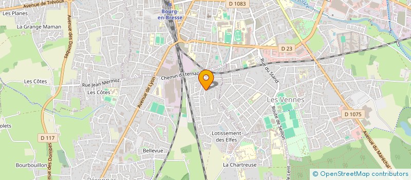 localisation de l'entreprise MONSIEUR LEONARD MOUSSET  PERONNAS