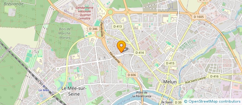 localisation de l'entreprise MONSIEUR LEONARD PETRALIA à LE MEE-SUR-SEINE