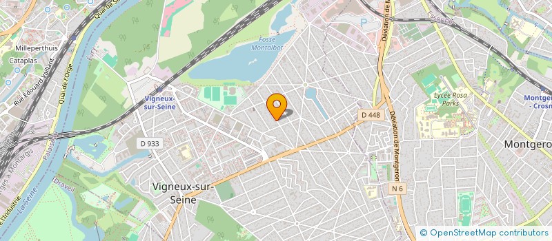 localisation de l'entreprise MONSIEUR LEONARD PUL à VIGNEUX-SUR-SEINE