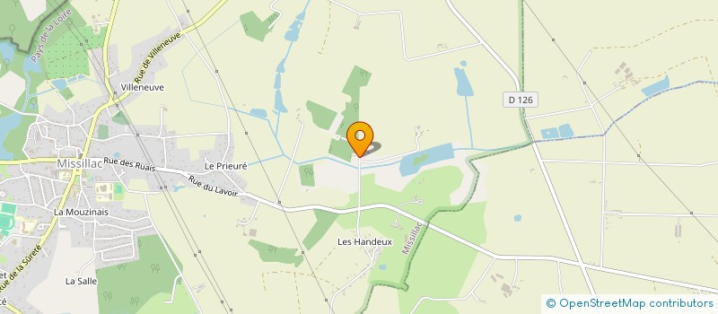 localisation de l'entreprise MONSIEUR LEONARD RADECKI  MISSILLAC