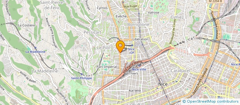localisation de l'entreprise MONSIEUR LEONARD RADU à NICE