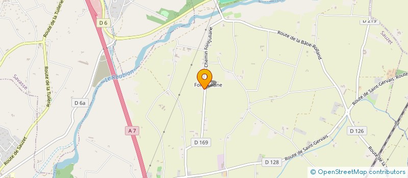 localisation de l'entreprise MONSIEUR LEONARD RAYA à SAUZET