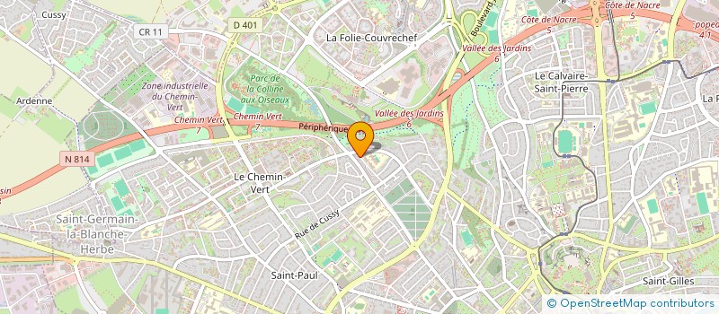 localisation de l'entreprise MONSIEUR LEONARD ROHRBACH  CAEN