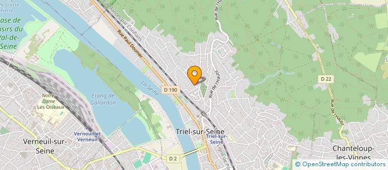 localisation de l'entreprise MONSIEUR LEONARD SCHWOB  TRIEL-SUR-SEINE