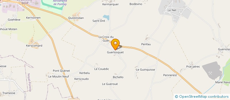 localisation de l'entreprise MONSIEUR LEONARD SEROUART à NOYAL-PONTIVY