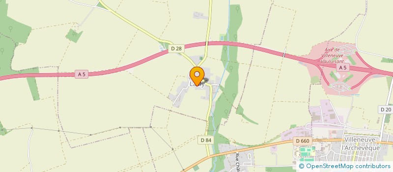 localisation de l'entreprise MONSIEUR LEONARD VAN KEMPEN  LAILLY