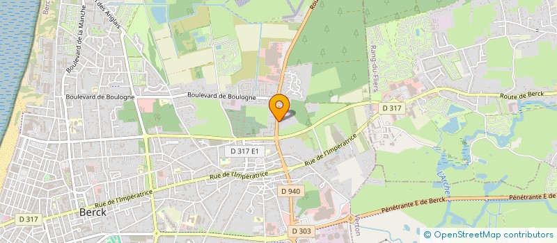 localisation de l'entreprise MONSIEUR LEONARD VANDENBERGUE  BERCK