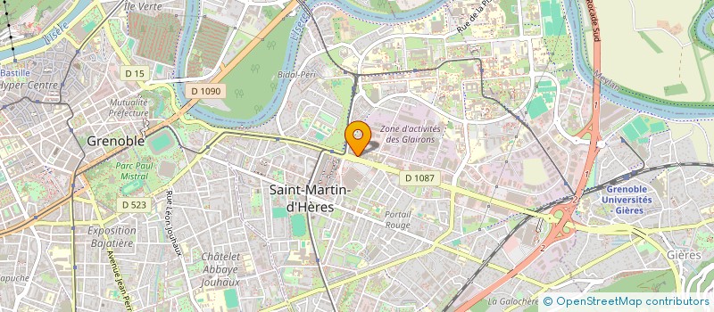 localisation de l'entreprise MONSIEUR LEONARD VENTURA  SAINT-MARTIN-D'HERES